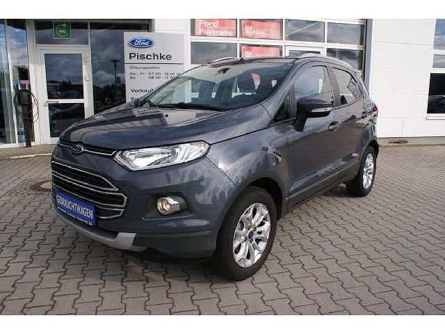 Smokegrau metallic (metallic) Gebraucht 2017 Ford Ecosport Titanium SUV | 10.970 € (Etwas zu teuer) - Bild 1/4