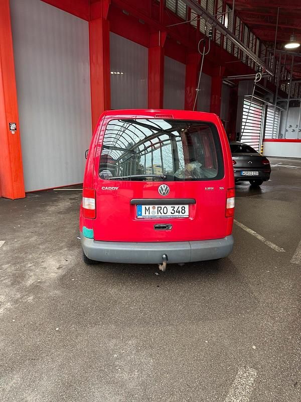 Gebraucht VW Caddy Life 102 PS (75 kW) 2005 Rot Van / Kleinbus