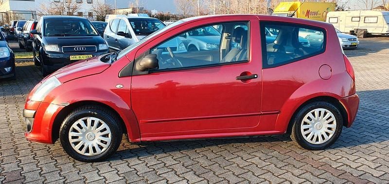 Gebraucht Citroën C2 60 PS (44 kW) 2009 Rot Kleinwagen