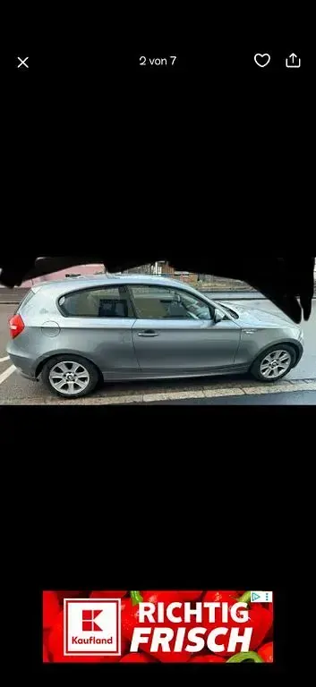 Gebraucht BMW 118 Sport Line 143 PS (105 kW) 2009 Silber Kleinwagen