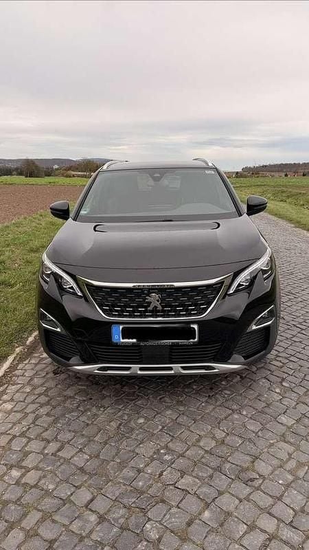 Schwarz Gebraucht 2017 Peugeot 5008 Allure GT-Line SUV | 17.900 € (Superpreis) - Bild 1/4