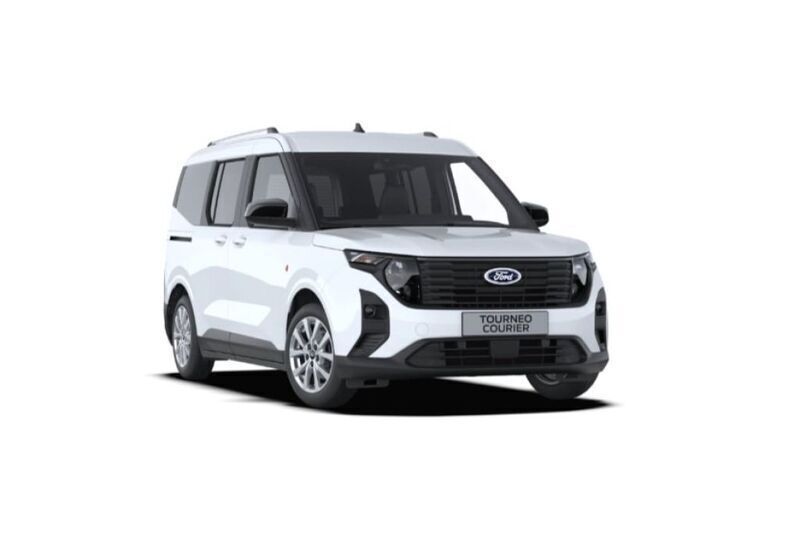 Frozen white Neu 2025 Ford Tourneo Courier Titanium Van / Kleinbus | 26.480 € (Fairer Preis) - Bild 1/4
