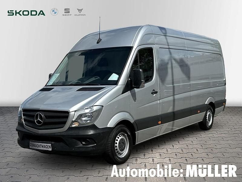 Silber Gebraucht 2018 Mercedes Sprinter Van | 19.990 € (Superpreis) - Bild 1/4