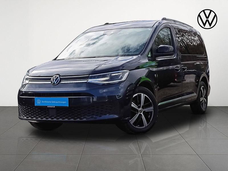 Gebraucht VW Caddy Maxi Style 122 PS (89 kW) 2022 Blau Van / Kleinbus