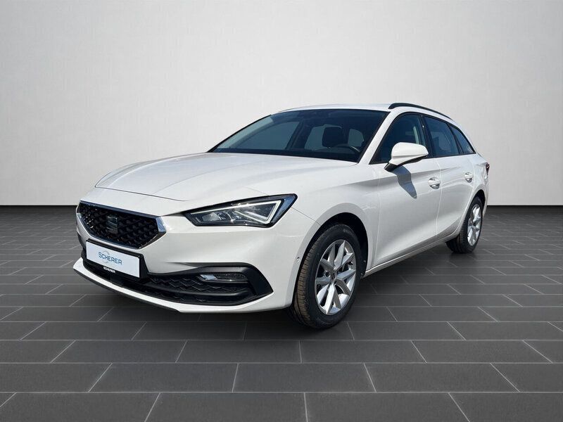 Candy weiss Gebraucht 2022 Seat Leon Beats Limousine | 19.780 € (Guter Preis) - Bild 1/4