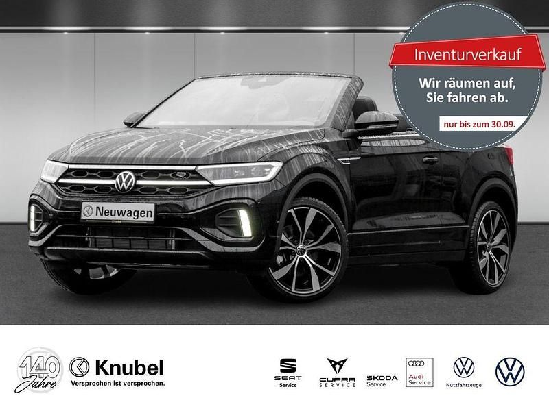 Deep black perleffekt Neu 2025 VW T-Roc Cabriolet R-line Cabrio | 42.990 € (Guter Preis) - Bild 1/4