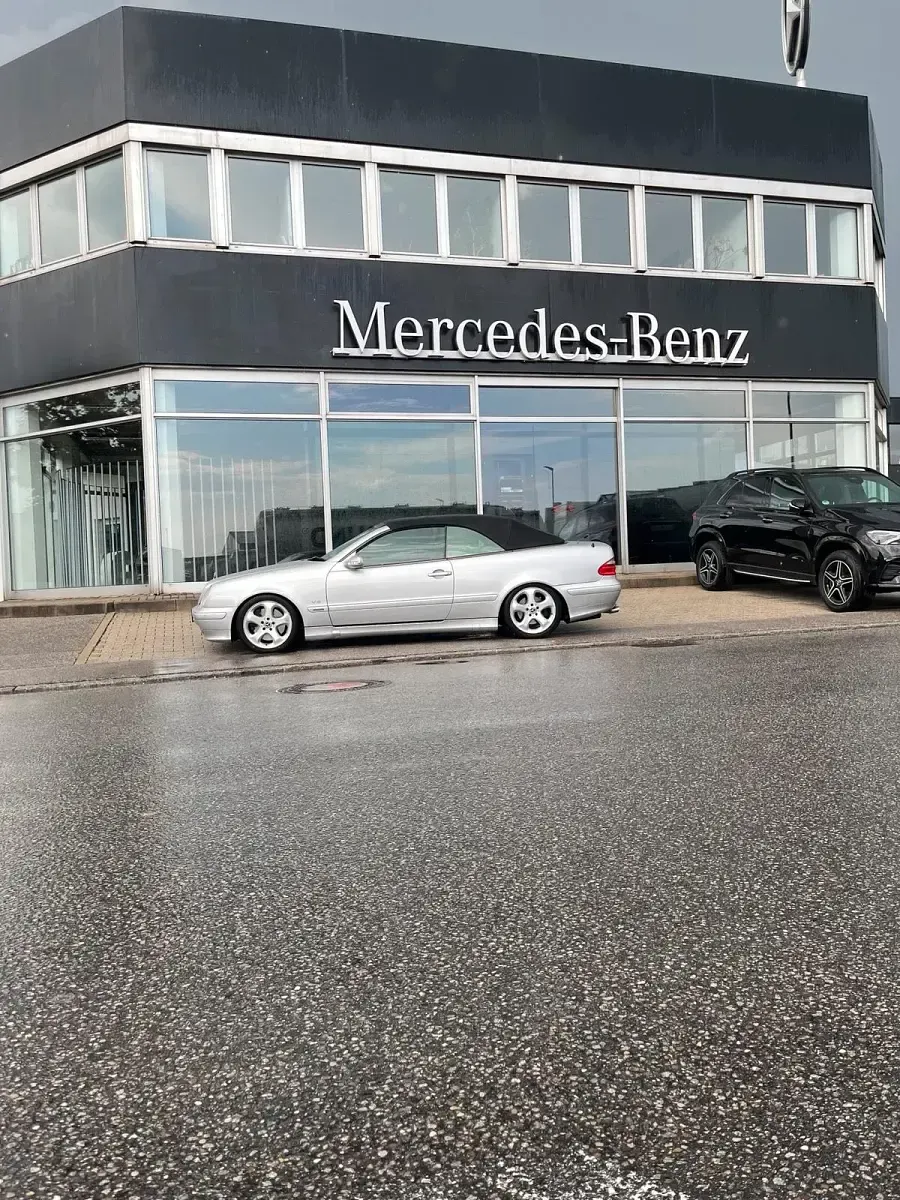 Gebraucht Mercedes CLK430 Elegance 279 PS (205 kW) 2001 Silber Cabrio