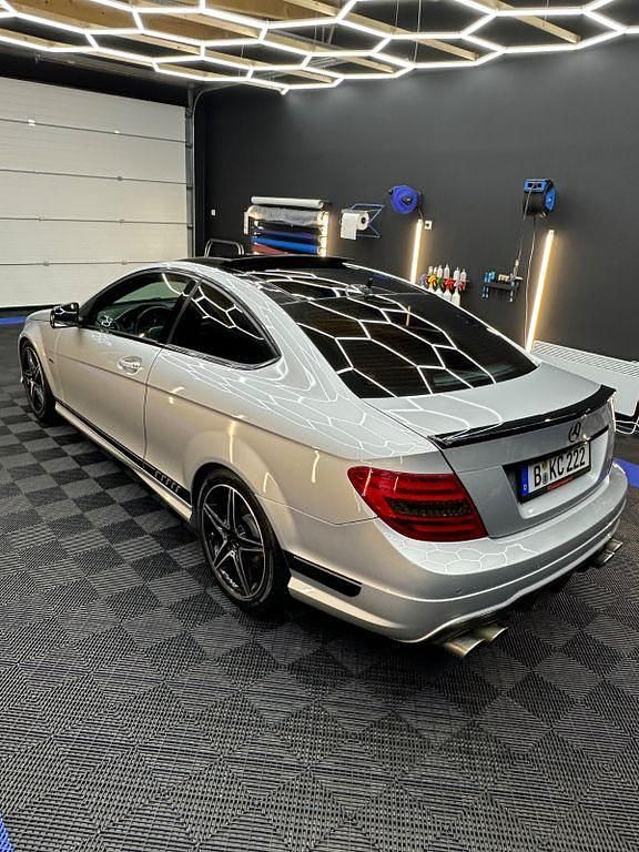 Gebraucht Mercedes C180 AMG 156 PS (114 kW) 2015 Grau Coupé