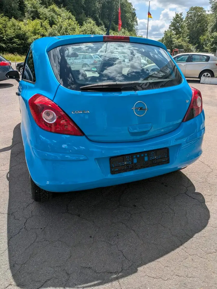 Gebraucht Opel Corsa 80 PS (58 kW) 2007 Blau Kleinwagen