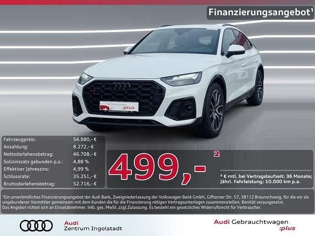 Gebraucht Audi SQ5 Ambiente 341 PS (250 kW) 2022 Gletscherweiß metallic SUV