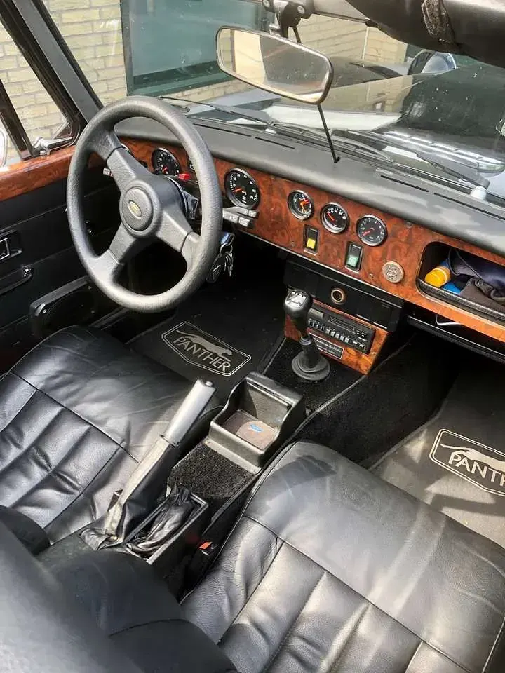 Gebraucht Panther Kallista 135 PS (99 kW) 1987 Schwarz Cabrio