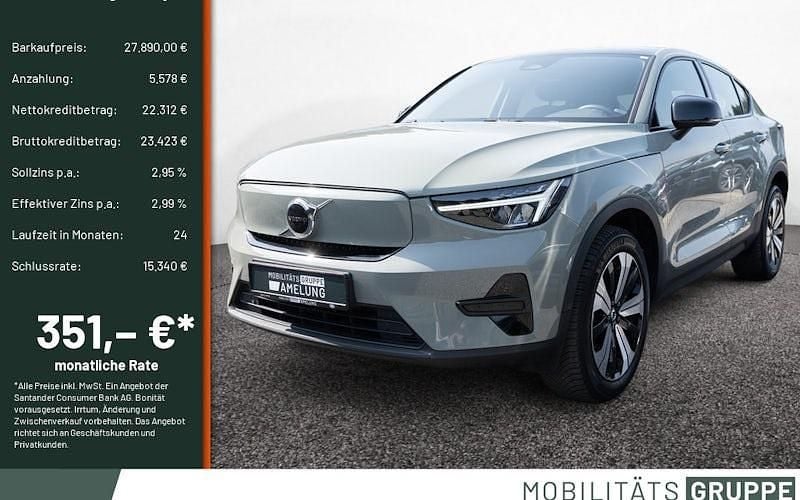Grün Gebraucht 2022 Volvo EC40 Core SUV | 27.890 € (Superpreis) - Bild 1/4