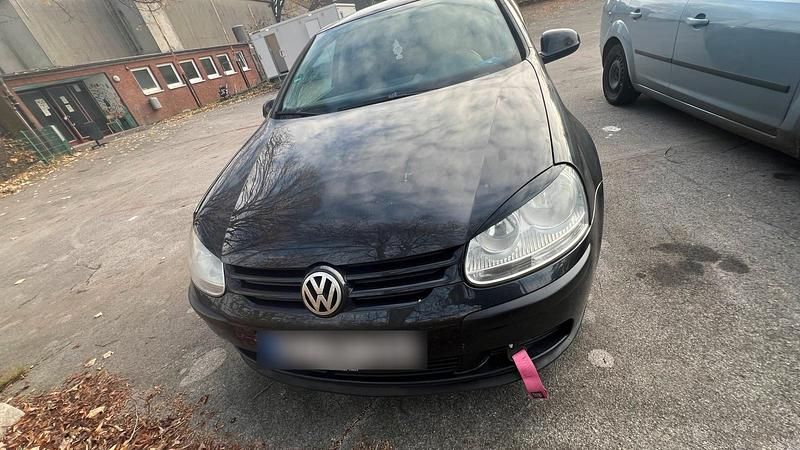 Schwarz Gebraucht 2005 VW Golf V Kleinwagen | 1.200 € (Superpreis) - Bild 1/4