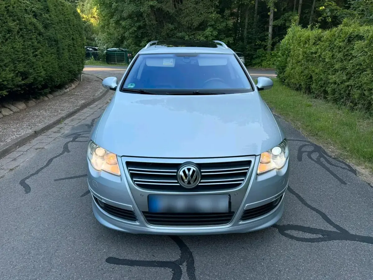 Gebraucht VW Passat R-line 170 PS (125 kW) 2008 Silber Kombi