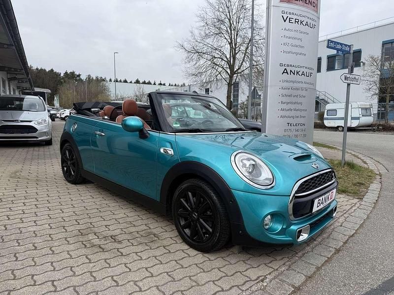 Gebraucht Mini Cooper S Cabriolet 192 PS (141 kW) 2016 Caribbean aqua metallic Cabrio