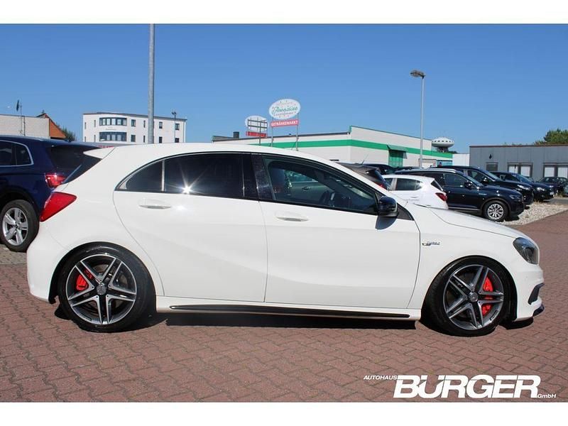 Gebraucht Mercedes A45 AMG AMG 360 PS (264 kW) 2014 Calcitweiss  unilack Limousine