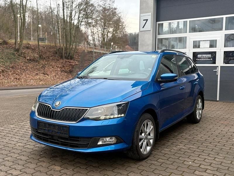 Gebraucht Skoda Fabia 90 PS (66 kW) 2016 Blau Kombi