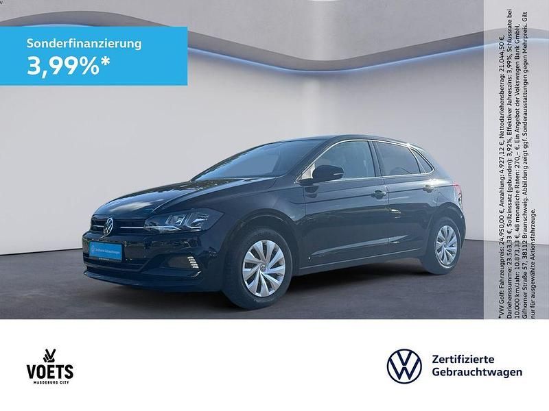Schwarz Gebraucht 2021 VW Polo Comfortline Limousine | 17.440 € (Fairer Preis) - Bild 1/4