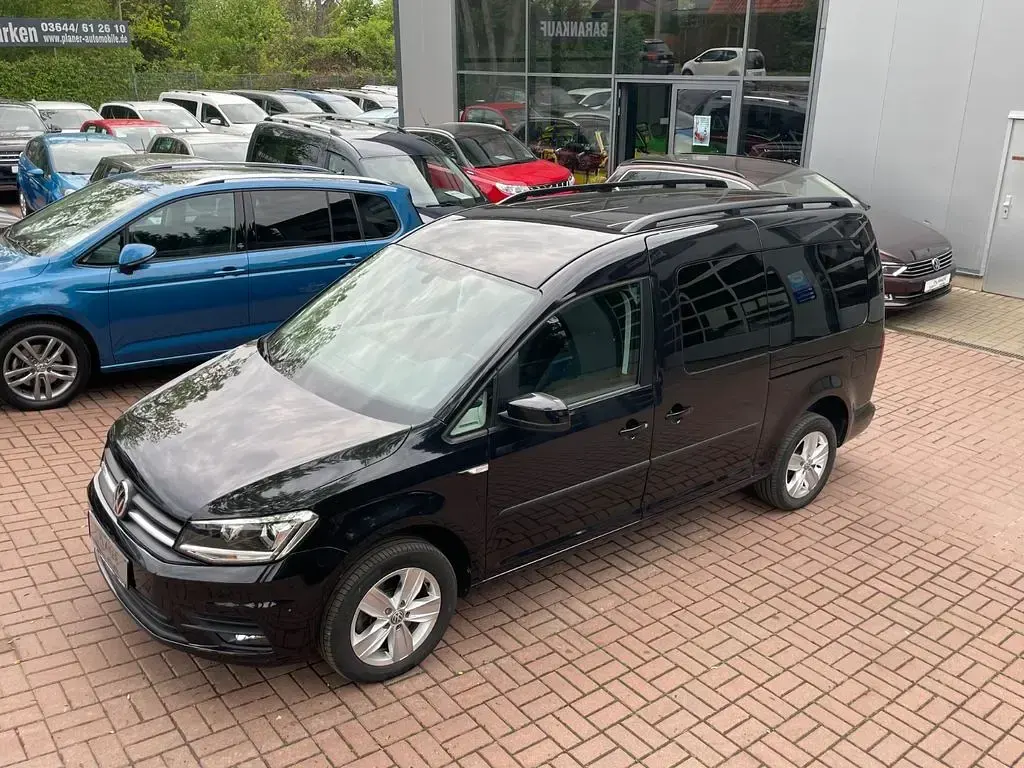 Gebraucht VW Caddy Maxi 150 PS (110 kW) 2020 Schwarz Van / Kleinbus