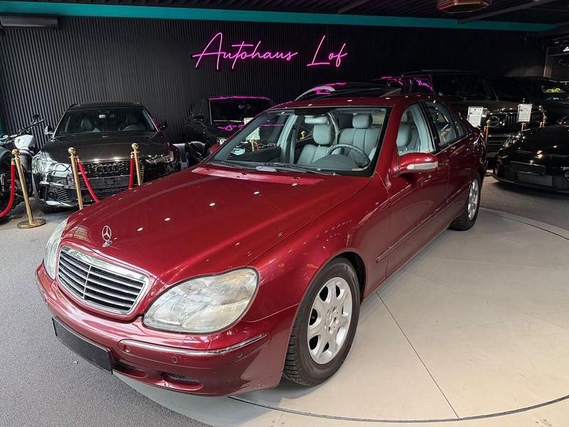 Rot Gebraucht 1999 Mercedes S320 Limousine | 8.900 € (Fairer Preis) - Bild 1/4