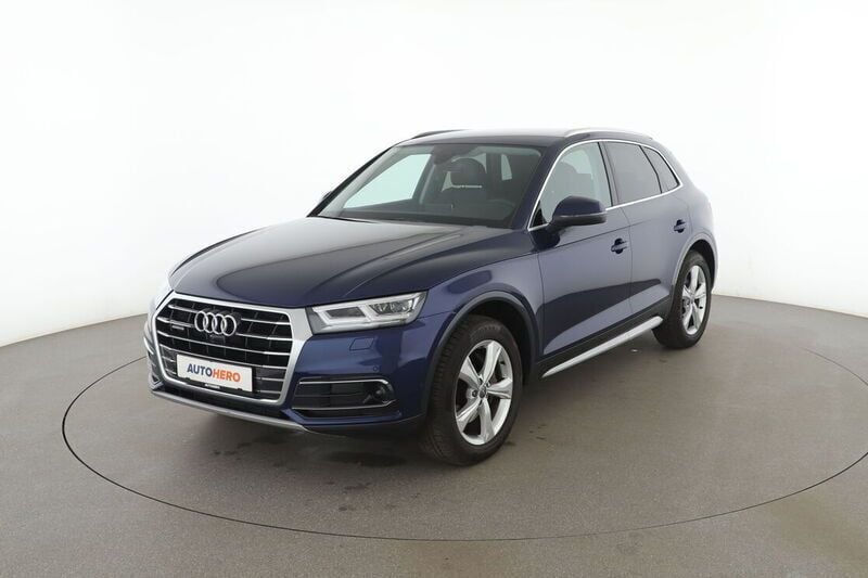 Blau Gebraucht 2019 Audi Q5 Design SUV | 34.140 € (Fairer Preis) - Bild 1/4