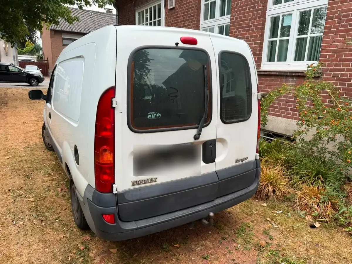 Gebraucht Renault Kangoo 71 PS (52 kW) 2008 Weiß Van / Kleinbus