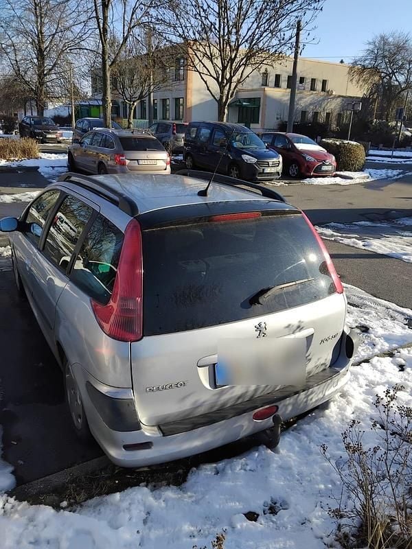 Gebraucht Peugeot 206 75 PS (55 kW) 2003 Silber Kombi