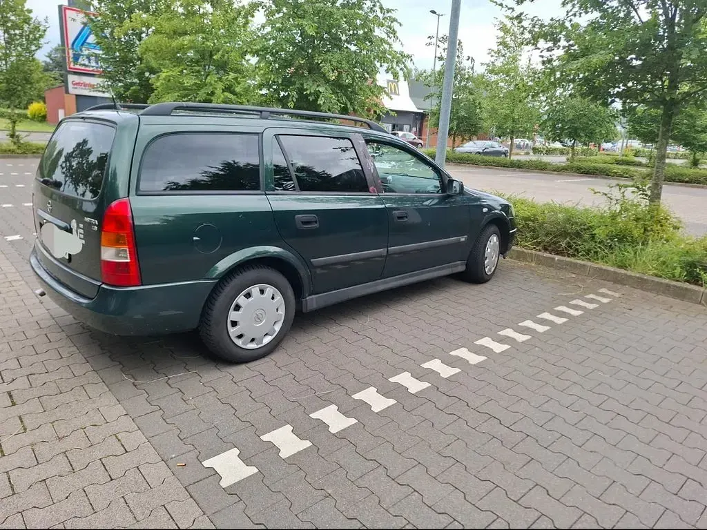 Gebraucht Opel Astra Cabriolet 75 PS (55 kW) 1998 Grün Cabrio