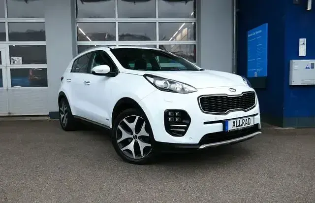 Gebraucht Kia Sportage GT-Line 185 PS (136 kW) 2018 Weiß SUV