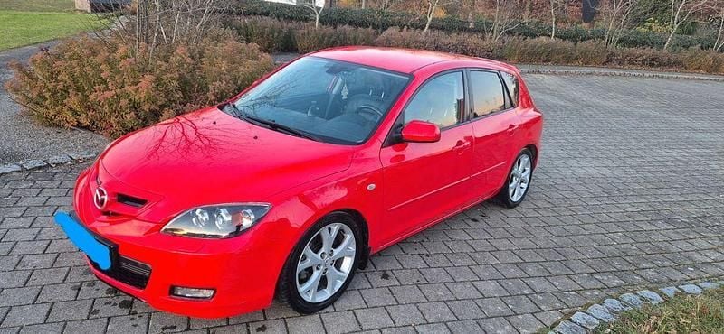 Rot Gebraucht 2008 Mazda 3 Limousine | 1.400 € (Superpreis) - Bild 1/4