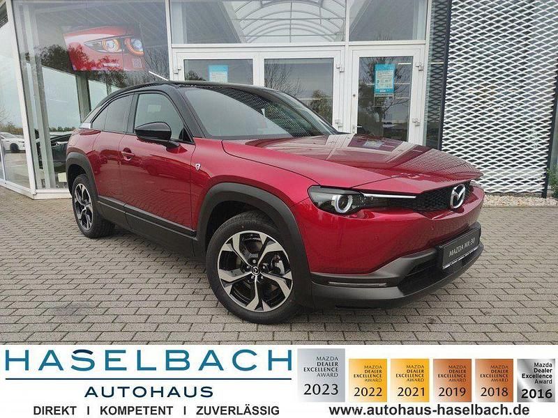 Rot Gebraucht 2023 Mazda MX30 Makoto SUV | 23.490 € (Superpreis) - Bild 1/4