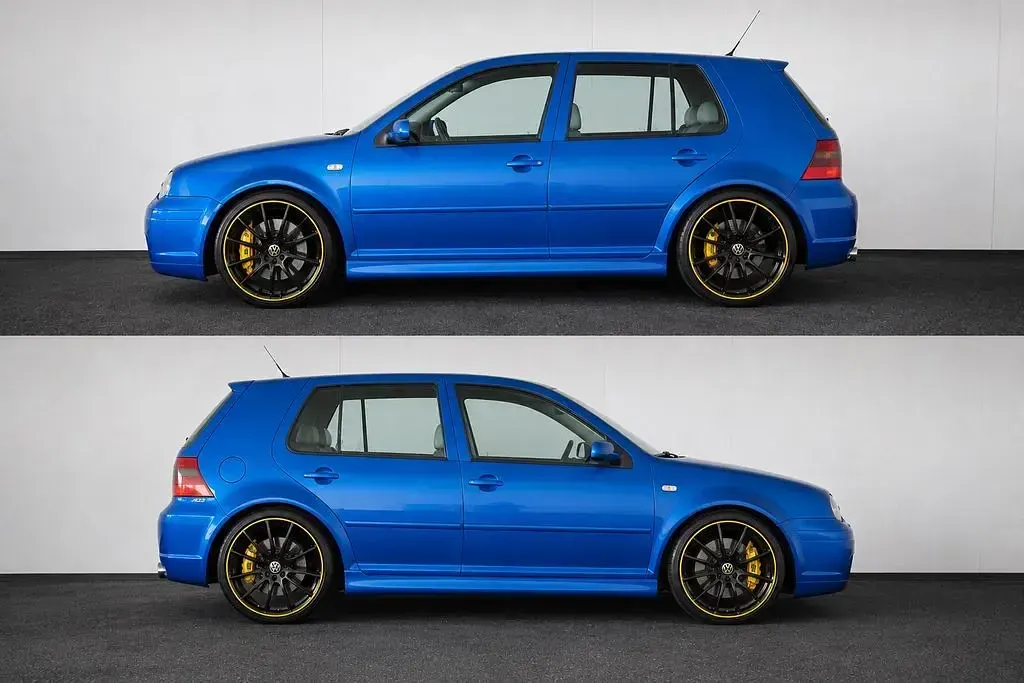 Gebraucht VW Golf IV 349 PS (256 kW) 2002 Blau Limousine