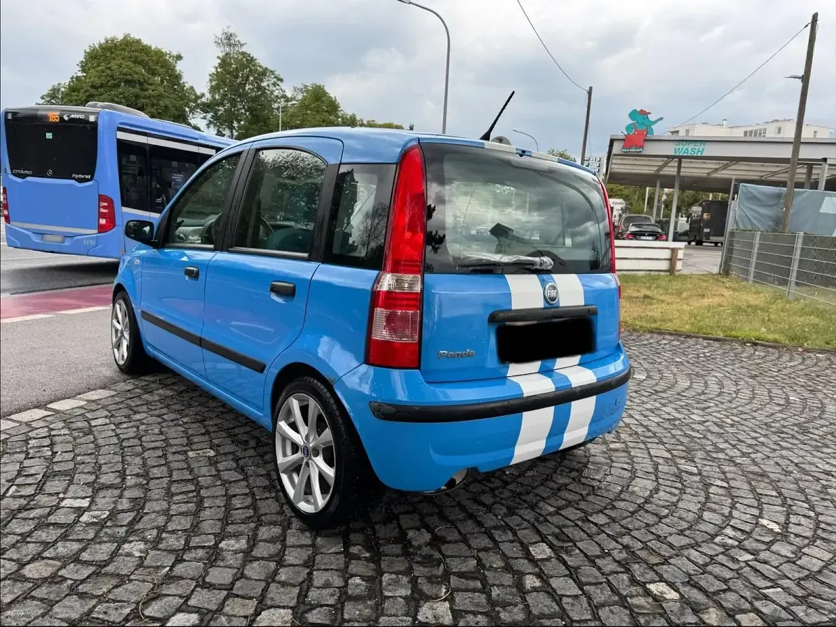Gebraucht Fiat Panda 2005 Blau Kleinwagen