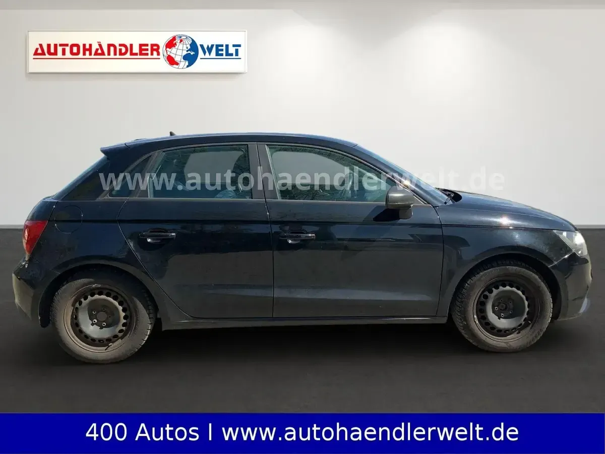 Gebraucht Audi A1 Sportback Ambition 86 PS (63 kW) 2012 Schwarz Kleinwagen