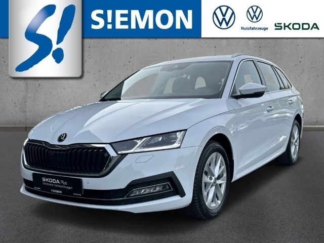 Weiss Gebraucht 2023 Skoda Octavia Style Kombi | 31.930 € (Teuer) - Bild 1/4