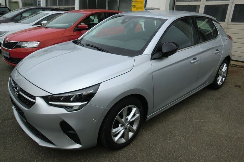 Gebraucht Opel Corsa Elegance 101 PS (74 kW) 2022 Aluminium silb/kristall silb Limousine