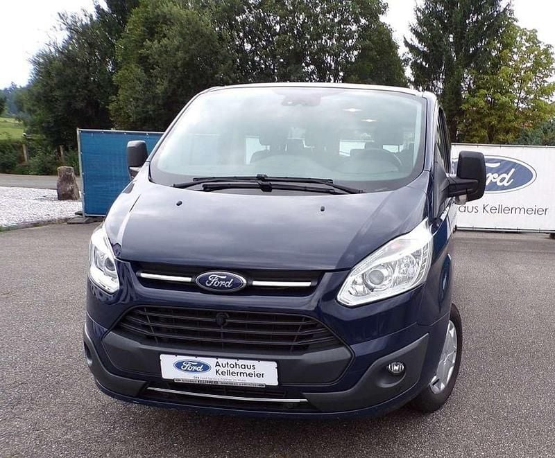 Blazerblau Gebraucht 2017 Ford Transit Custom Trend Kombi | 18.900 € (Fairer Preis) - Bild 1/4