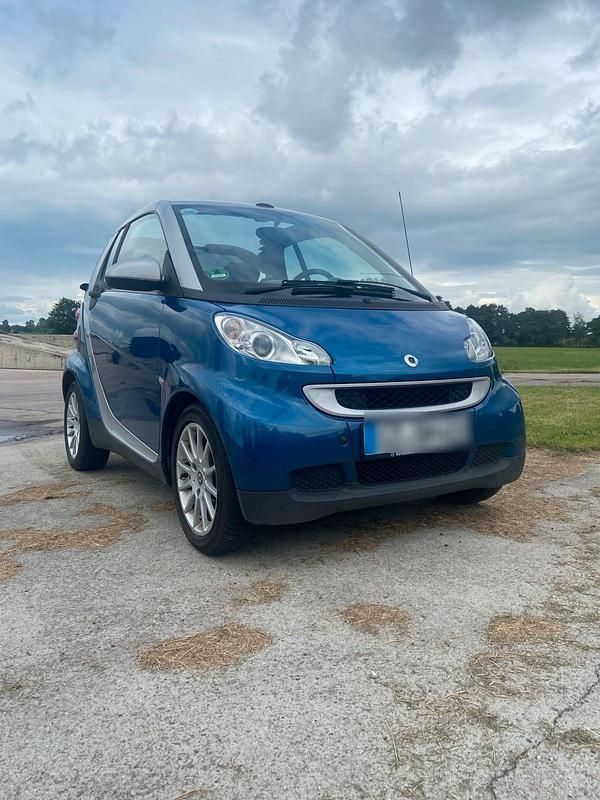 Blau Gebraucht 2008 Smart ForTwo Cabrio Cabrio | 3.499 € (Fairer Preis) - Bild 1/4