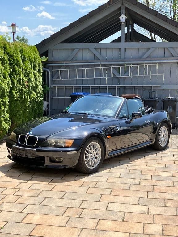 Schwarz Gebraucht 2000 BMW Z3 Cabrio | 8.800 € (Superpreis) - Bild 1/4