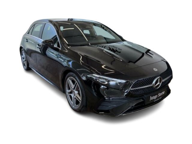 Schwarz Gebraucht 2024 Mercedes A200 AMG Limousine | 32.479 € (Fairer Preis) - Bild 1/4