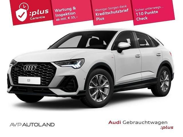 Ibisweiß Gebraucht 2023 Audi Q3 Sportback S-Line SUV | 34.192 € (Fairer Preis) - Bild 1/4