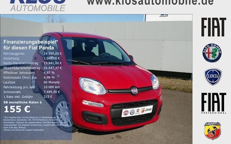 Rot Neu 2025 Fiat Panda Kleinwagen | 14.990 € (Fairer Preis) - Bild 1/4