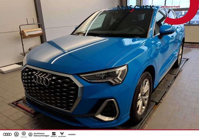 Gebraucht Audi Q3 Sportback S-Line 245 PS (180 kW) 2022 Turboblau SUV