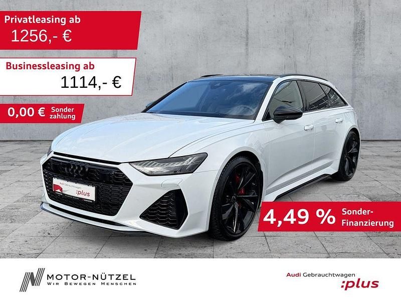 Gebraucht Audi RS6 Ambiente 600 PS (441 kW) 2025 Gletscherweiß metallic Kombi