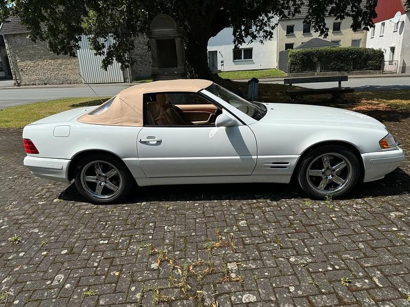 Gebraucht Mercedes SL500 320 PS (235 kW) 2000 Weiß Cabrio