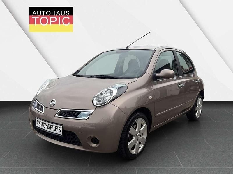 Cafe latte Gebraucht 2009 Nissan Micra I-Way Kleinwagen | 3.999 € (Teuer) - Bild 1/4
