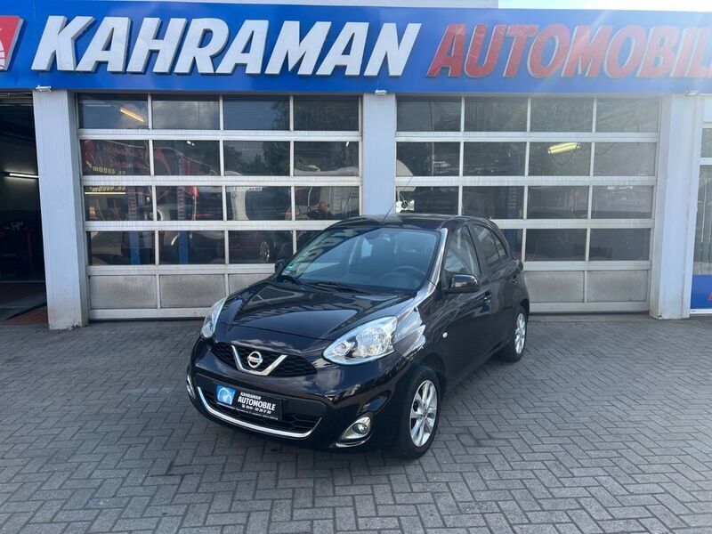 Violet Gebraucht 2014 Nissan Micra Acenta Kleinwagen | 5.699 € (Fairer Preis) - Bild 1/4