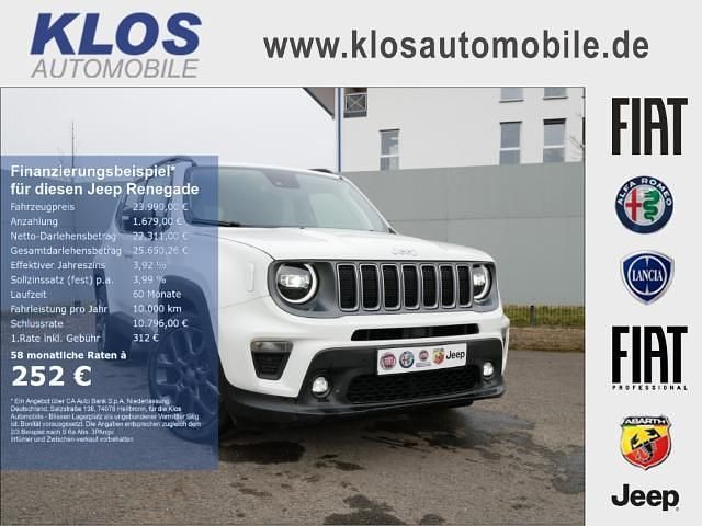 Weiß / dach schwarz Gebraucht 2023 Jeep Renegade SUV | 24.490 € (Fairer Preis) - Bild 1/4