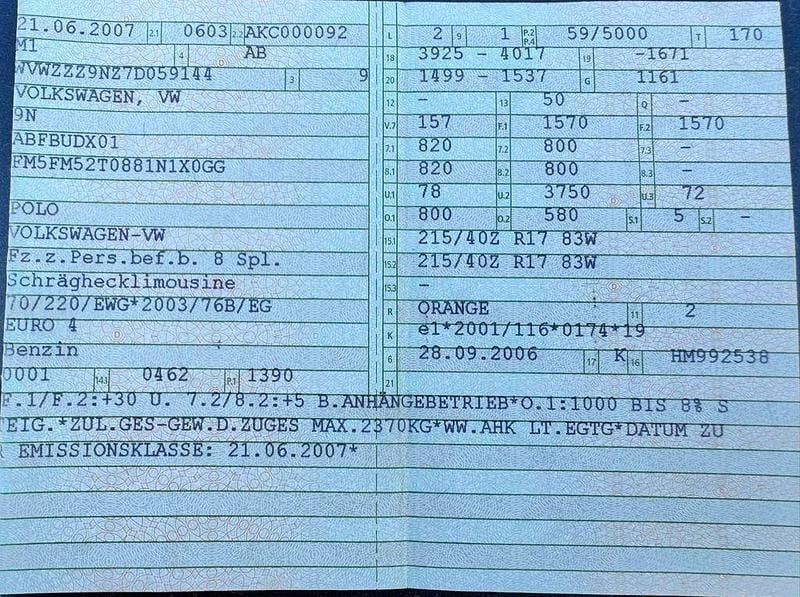 Gebraucht VW Polo Cross 80 PS (58 kW) 2007 Orange Kleinwagen