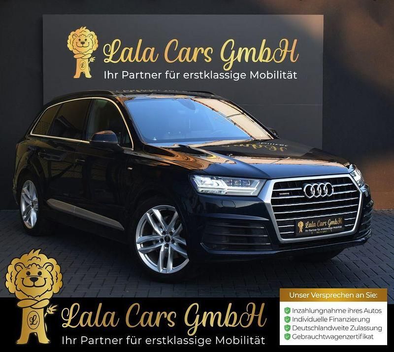 Gebraucht Audi Q7 S-Line 272 PS (200 kW) 2015 Ink blue, metallic SUV
